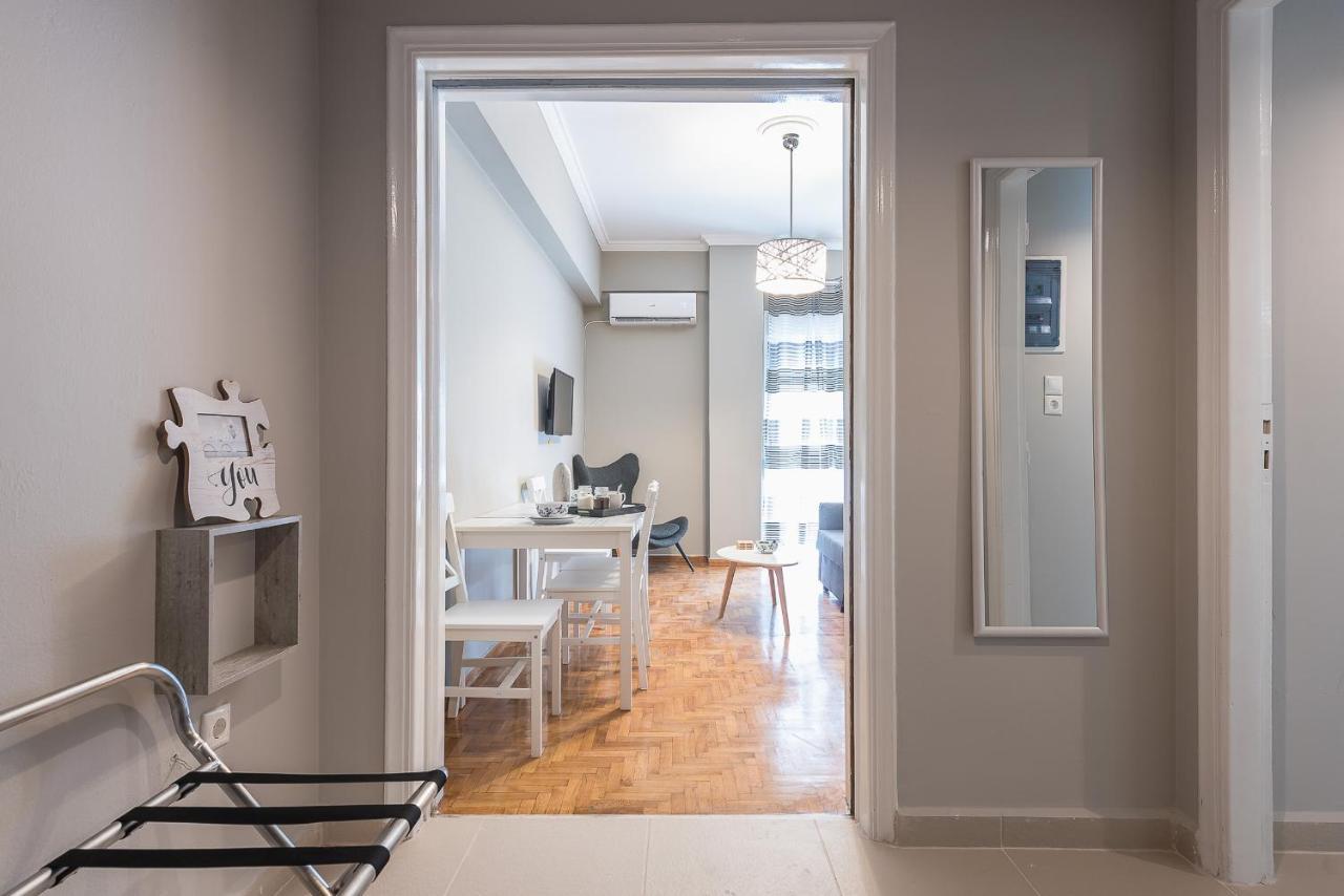 Modern City Apartment By Cloudkeys Athen Exterior foto
